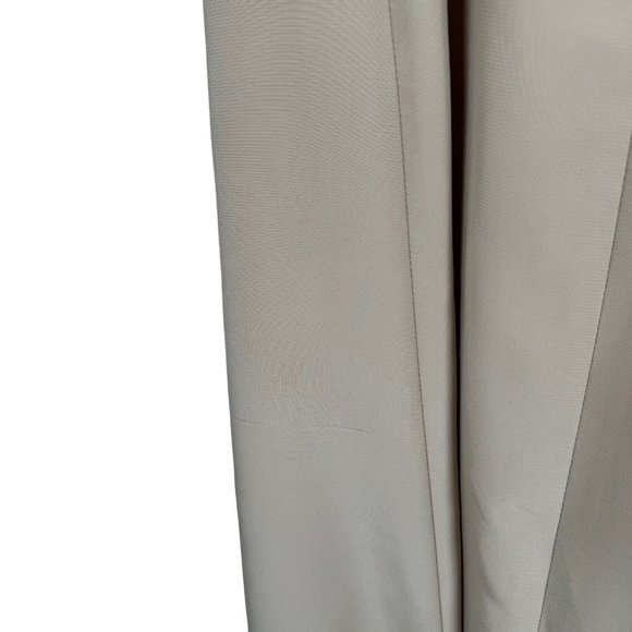 Size 8 CECILY Brown Champagne Beige Beaded Dress - Picture 9 of 15